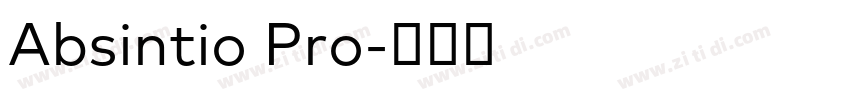 Absintio Pro字体转换